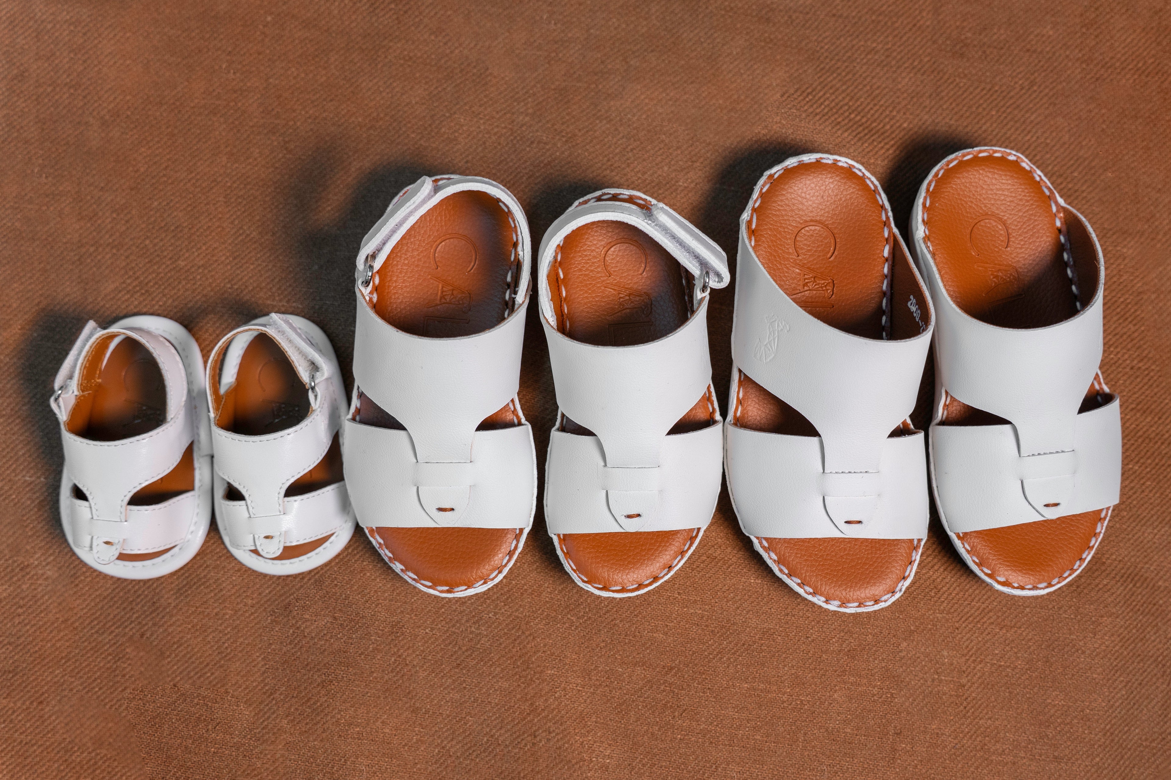 Junior Calf 23 White Sandal