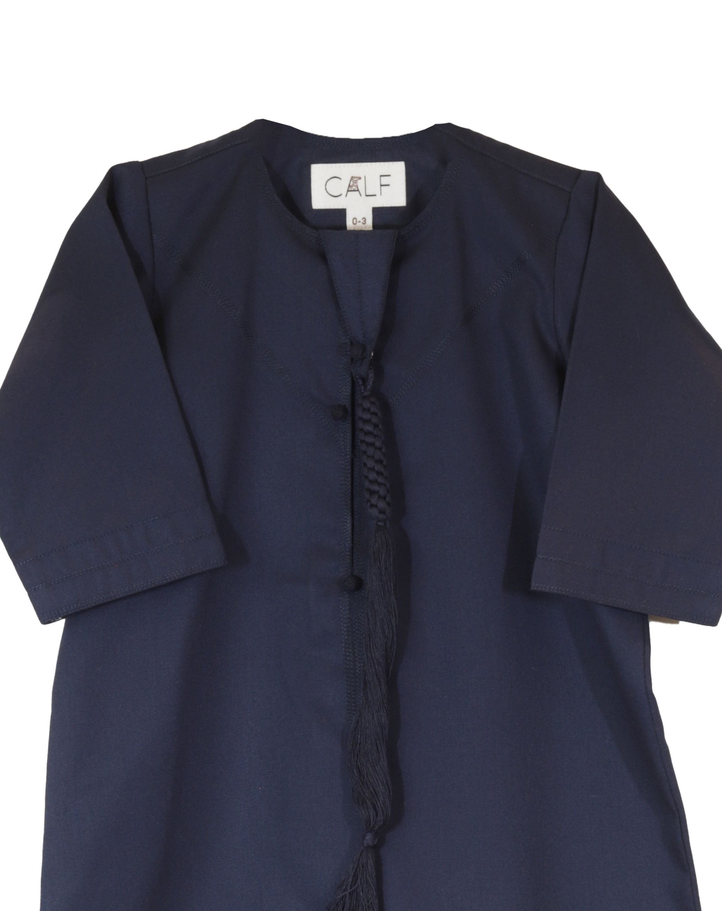 Winter Wool Kandoora Dark Blue