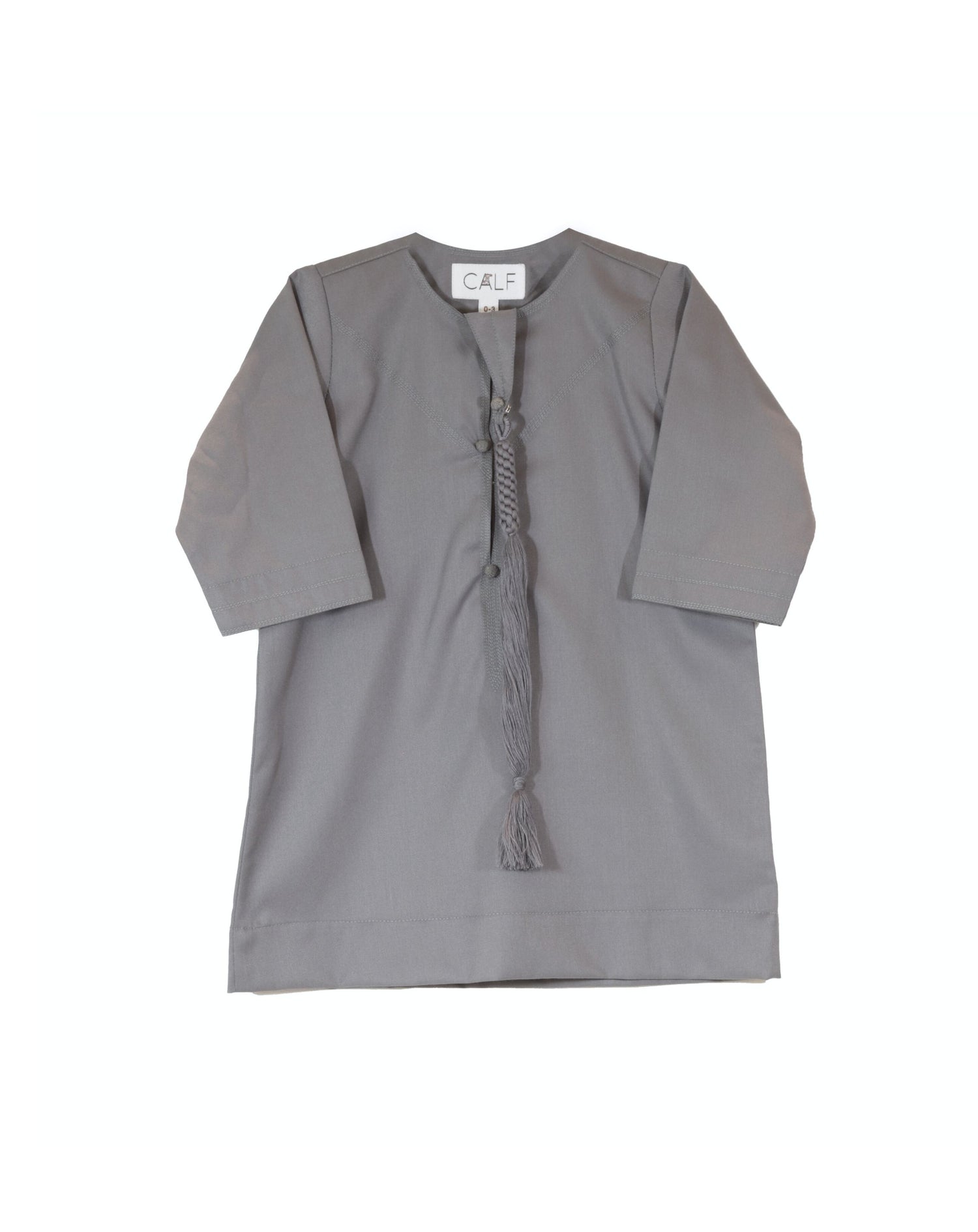 Winter Wool Kandoora Light Grey