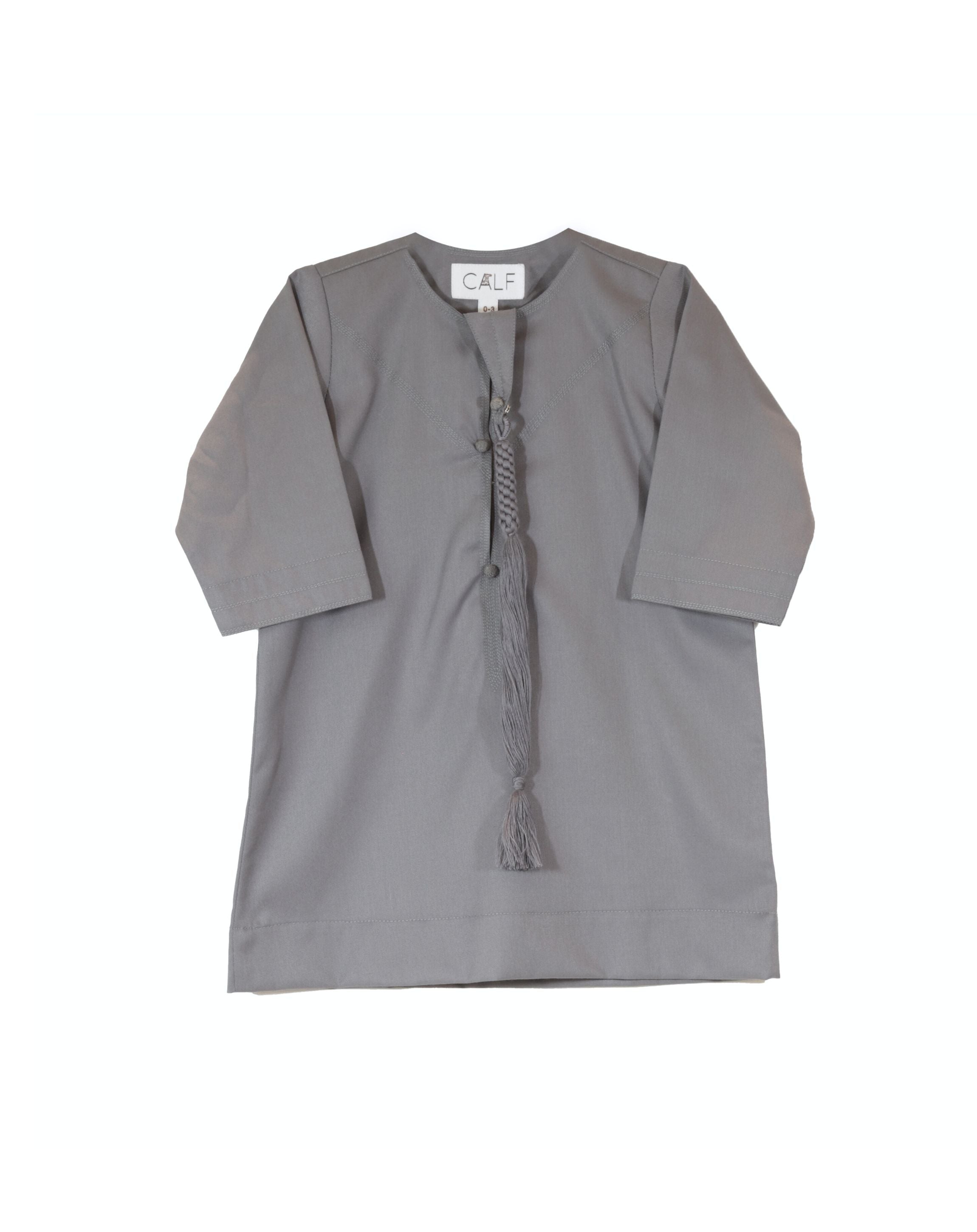 Winter Wool Kandoora Light Grey