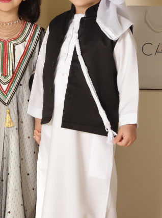 Black Traditional Gilet - Sedairy