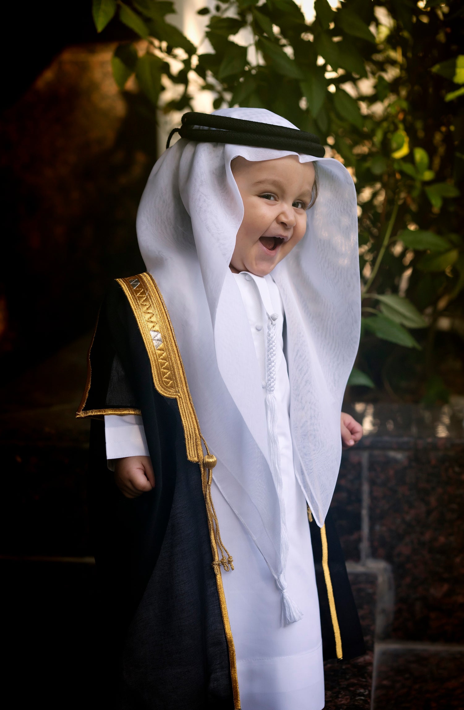 Black Bisht Cloak Children | Arabic Dress Wearings | Calf.ae
