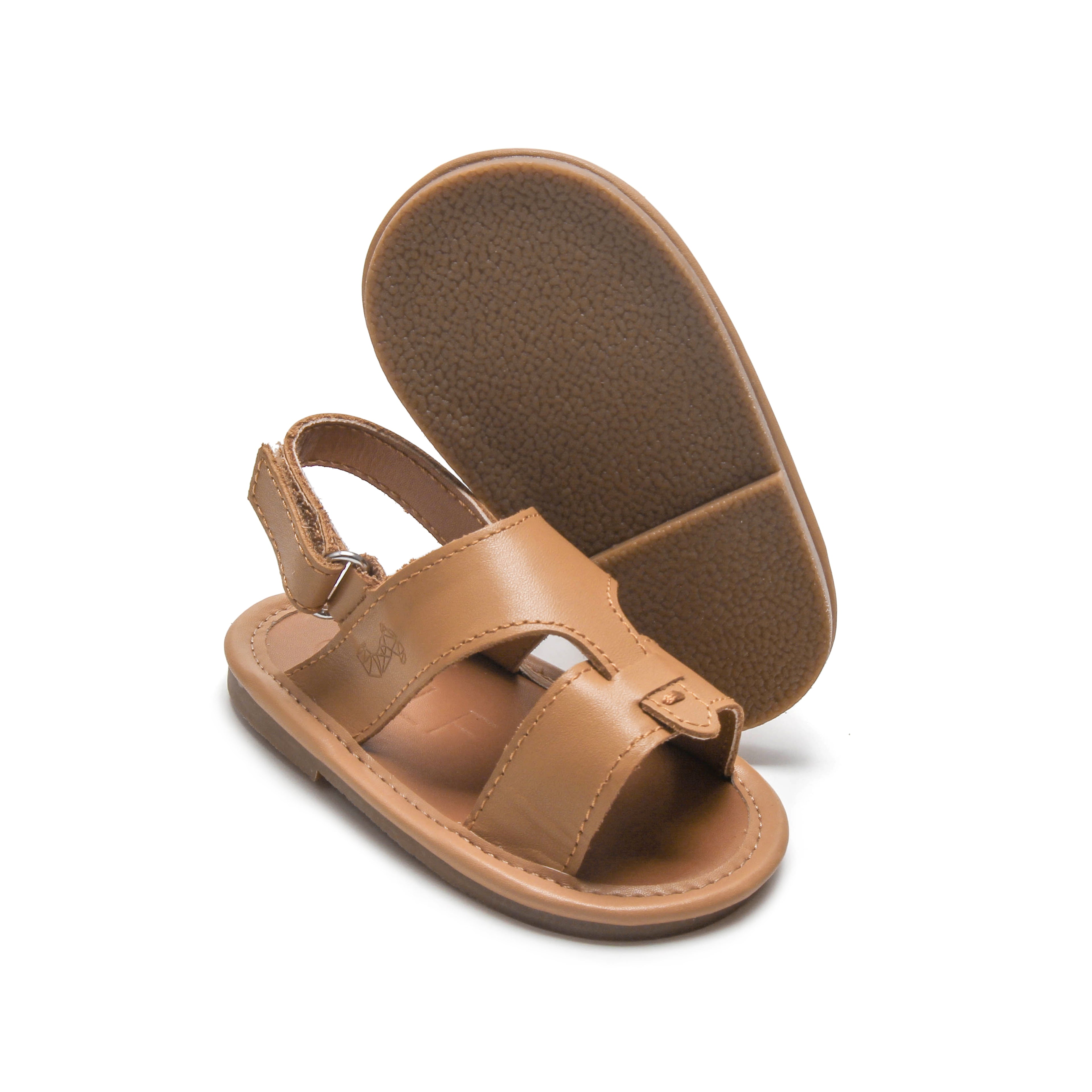 Calf 23 Camel Brown Newborn Soft Sandal