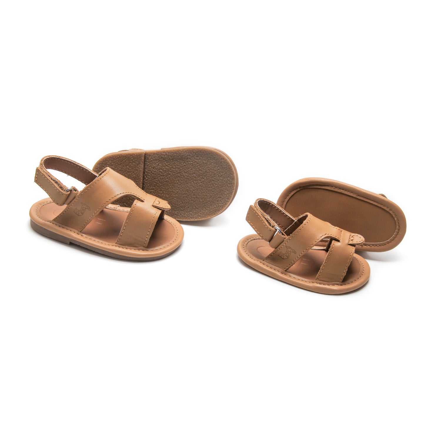 Calf 23 Camel Brown Newborn Soft Sandal
