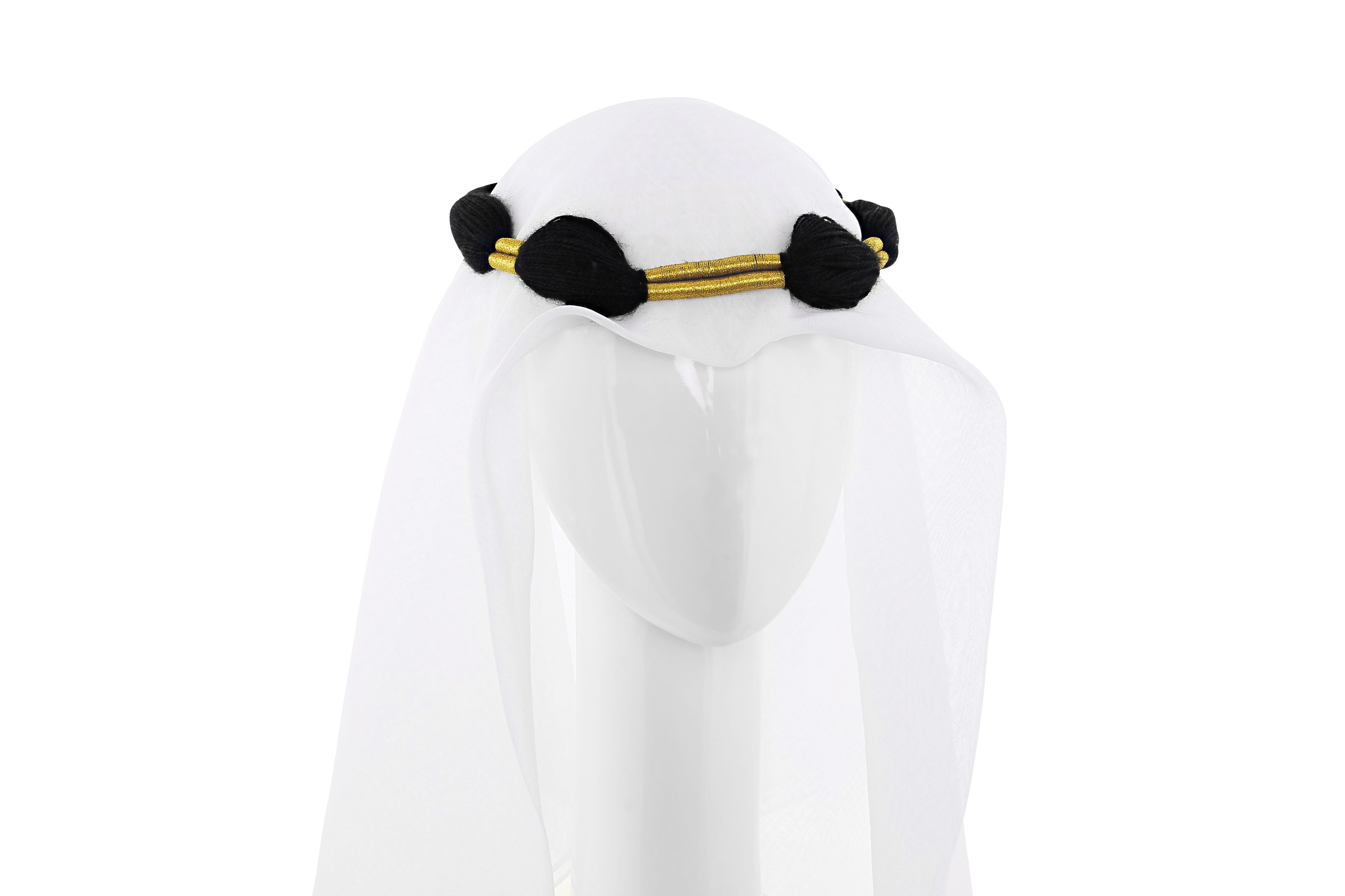 Arabic Agal Set | White Agal Set | Calf.ae