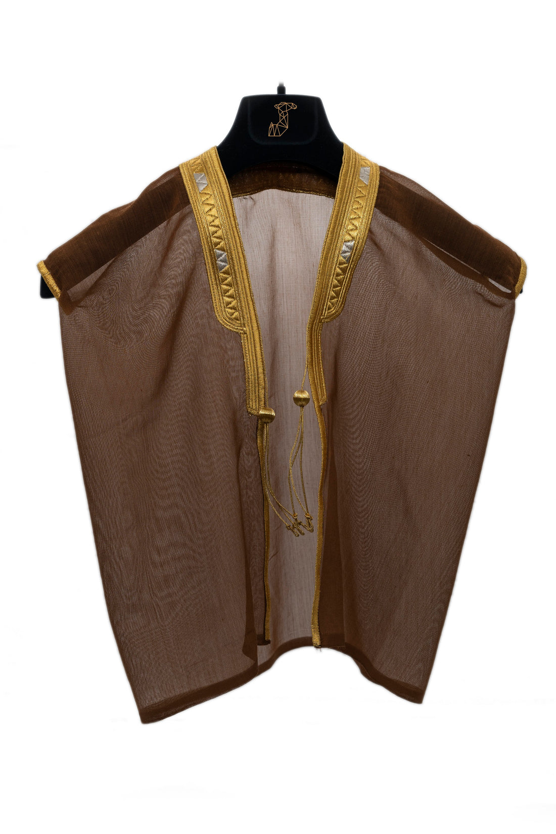 Brown Baby Cloak Bisht | Arabic Kids Abaya | Calf.ae