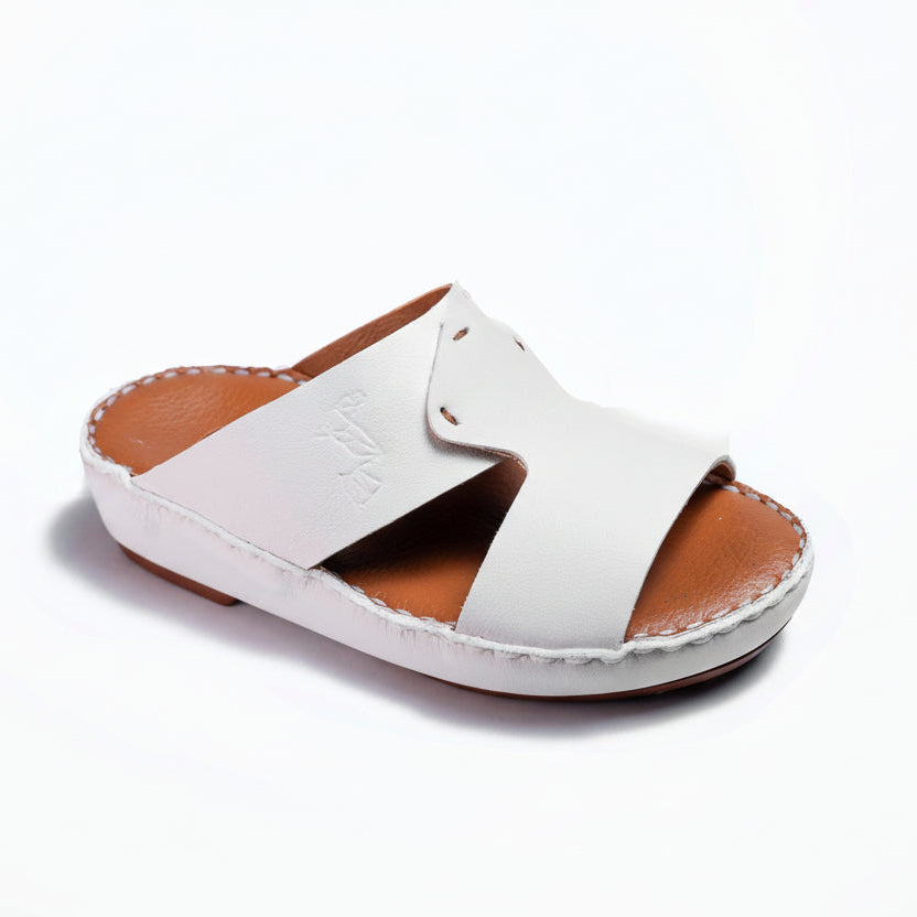 Junior Model 1 White Sandal