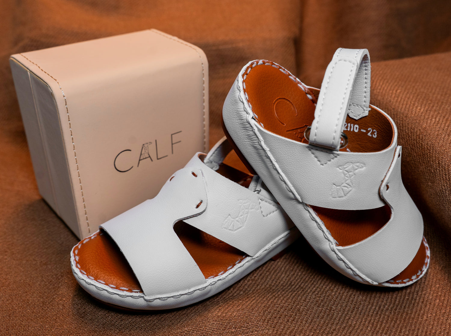 Junior Model 1 White Sandal