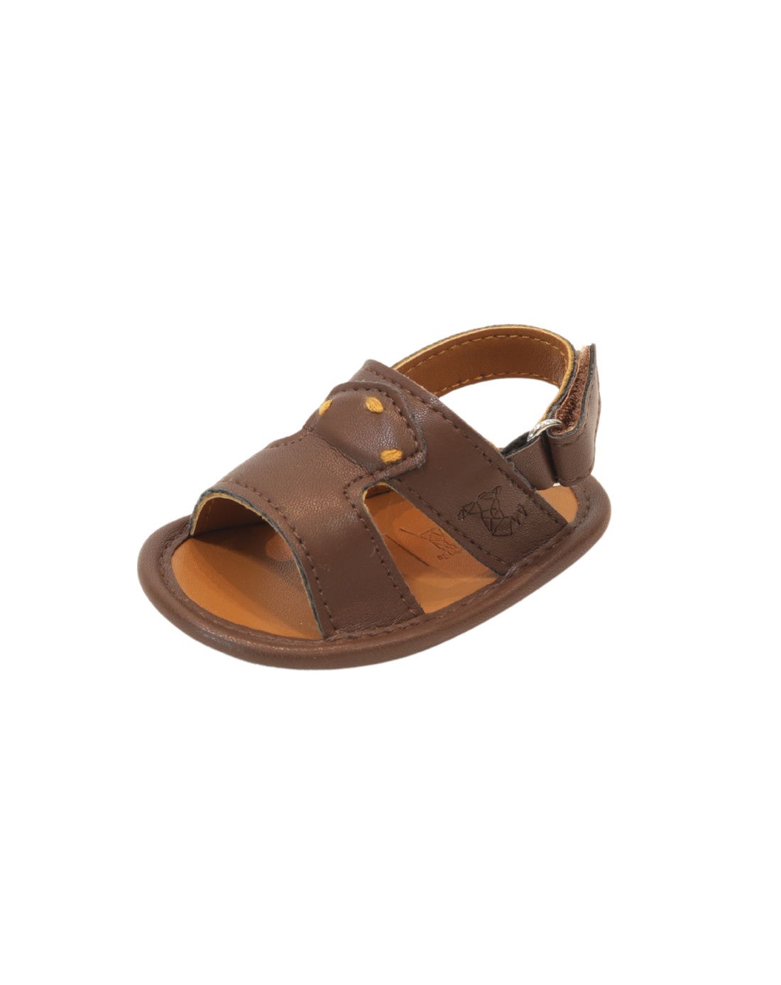 Model 1 Brown Newborn Soft Sandal