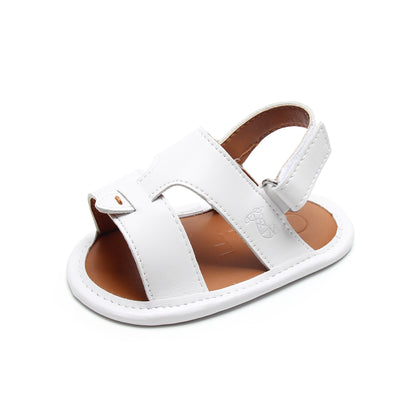 Calf 23 White Newborn Soft Sandal