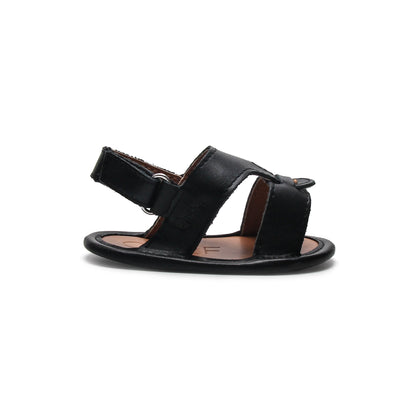 Calf 23 Black Newborn Soft Sandal