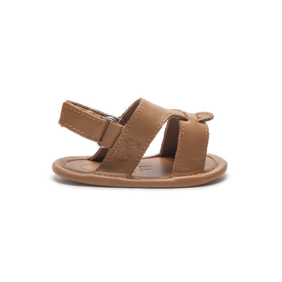Calf 23 Camel Brown Newborn Soft Sandal