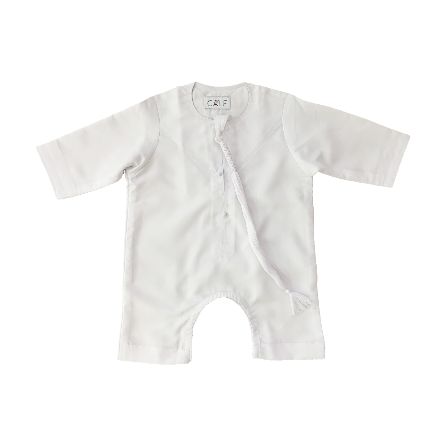 Newborn White Emirati Kandora | Baby Emirati Kandora | Calf.ae