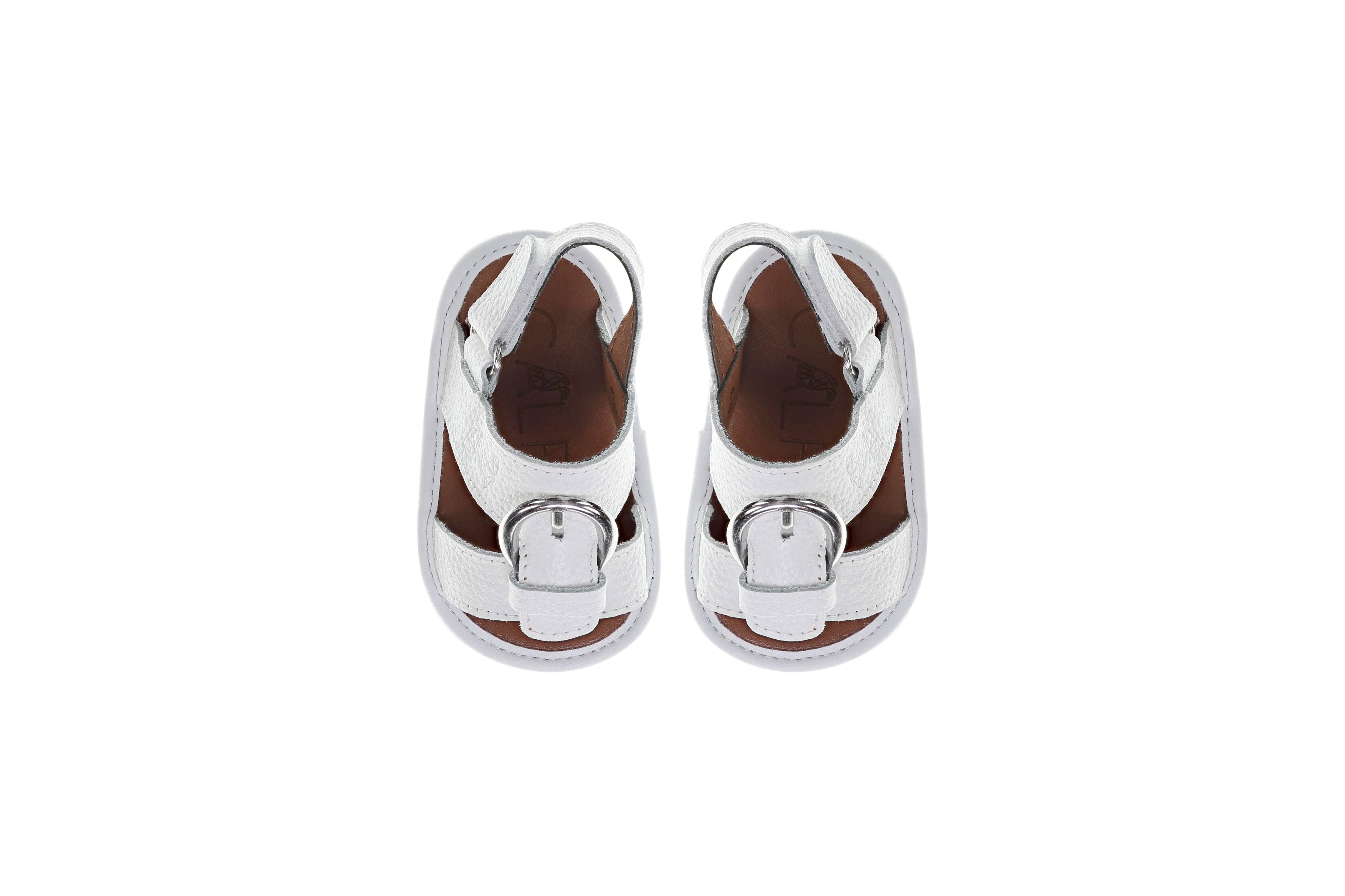 Baby girl white store sandals